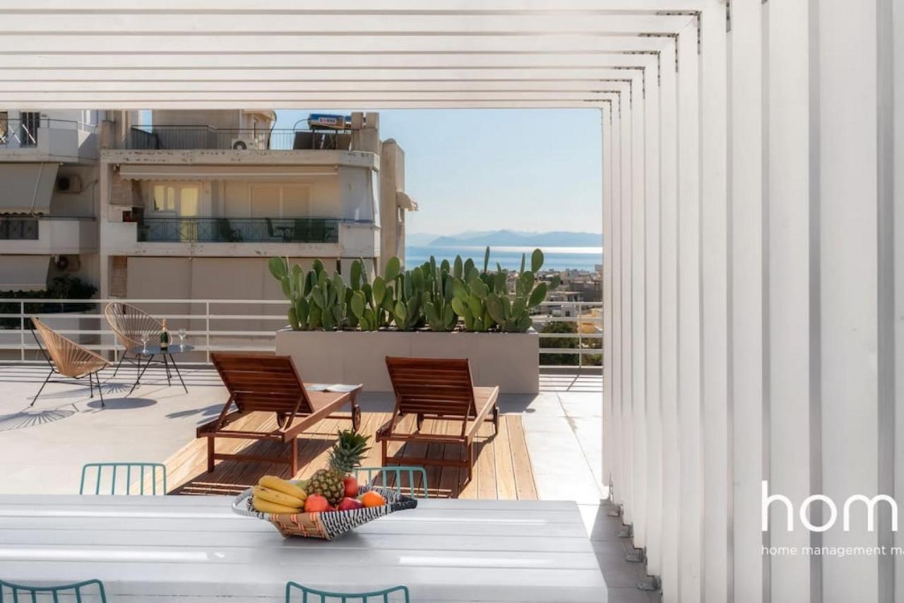 아테네 Brand New Homm Penthouse In Ano Glyfada, Dilou 아파트 외부 사진