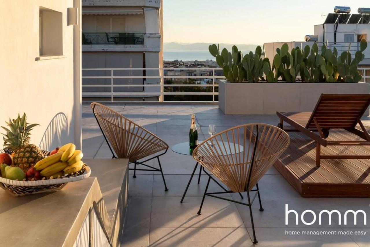 아테네 Brand New Homm Penthouse In Ano Glyfada, Dilou 아파트 외부 사진
