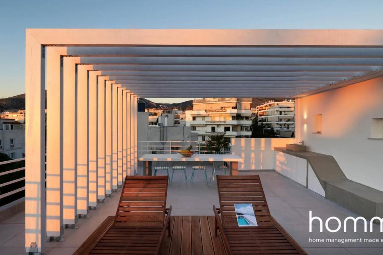 아테네 Brand New Homm Penthouse In Ano Glyfada, Dilou 아파트 외부 사진