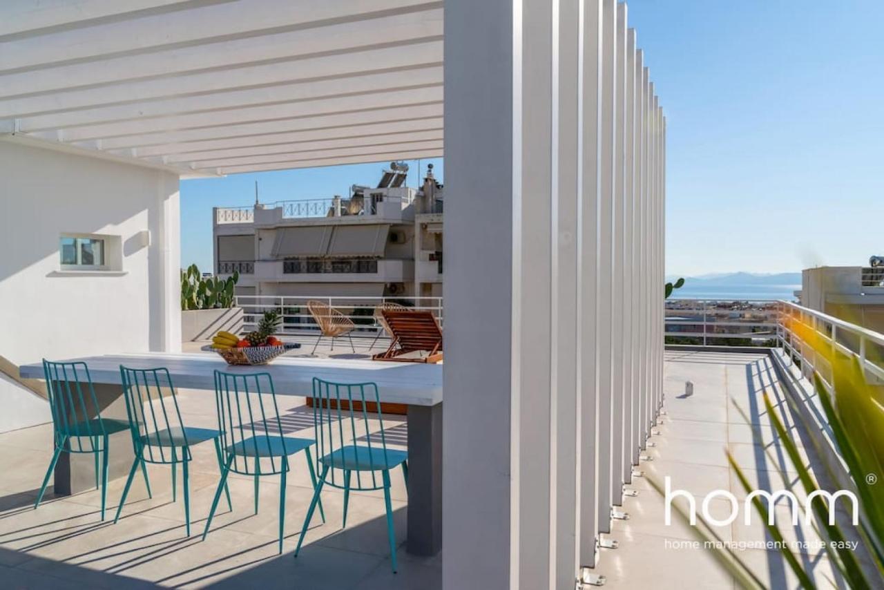 아테네 Brand New Homm Penthouse In Ano Glyfada, Dilou 아파트 외부 사진