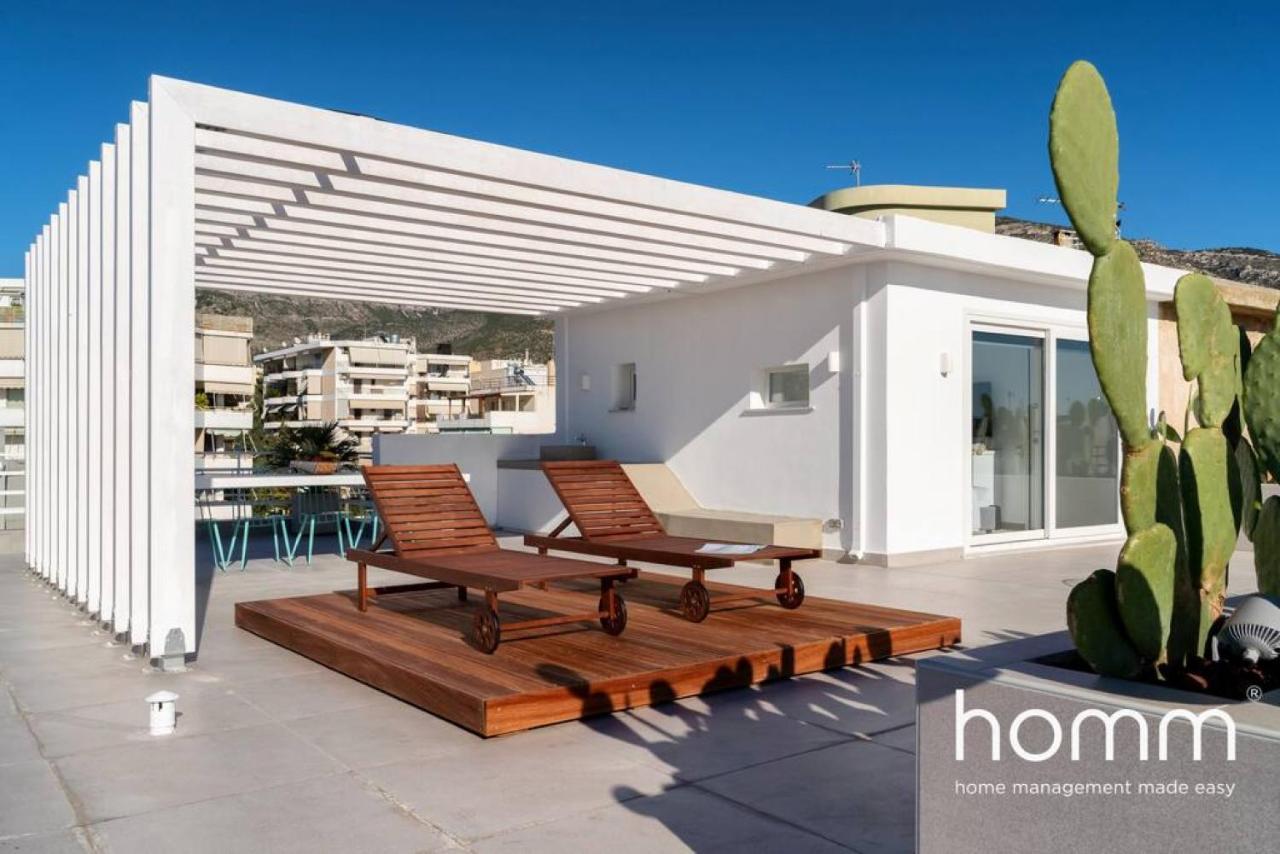 아테네 Brand New Homm Penthouse In Ano Glyfada, Dilou 아파트 외부 사진