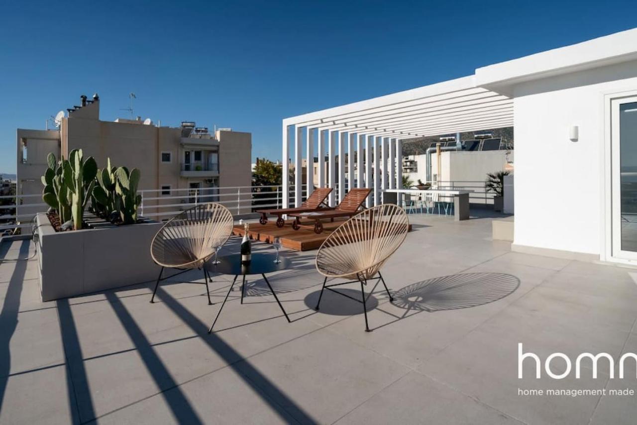 아테네 Brand New Homm Penthouse In Ano Glyfada, Dilou 아파트 외부 사진