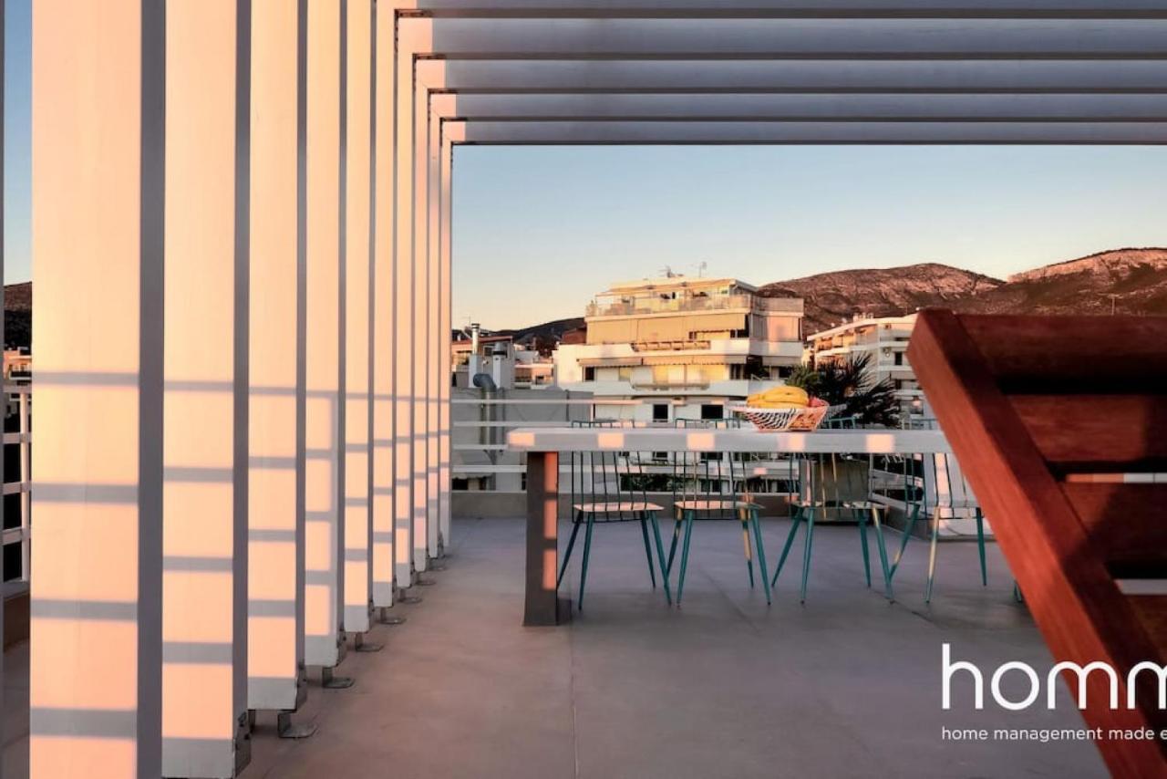 아테네 Brand New Homm Penthouse In Ano Glyfada, Dilou 아파트 외부 사진