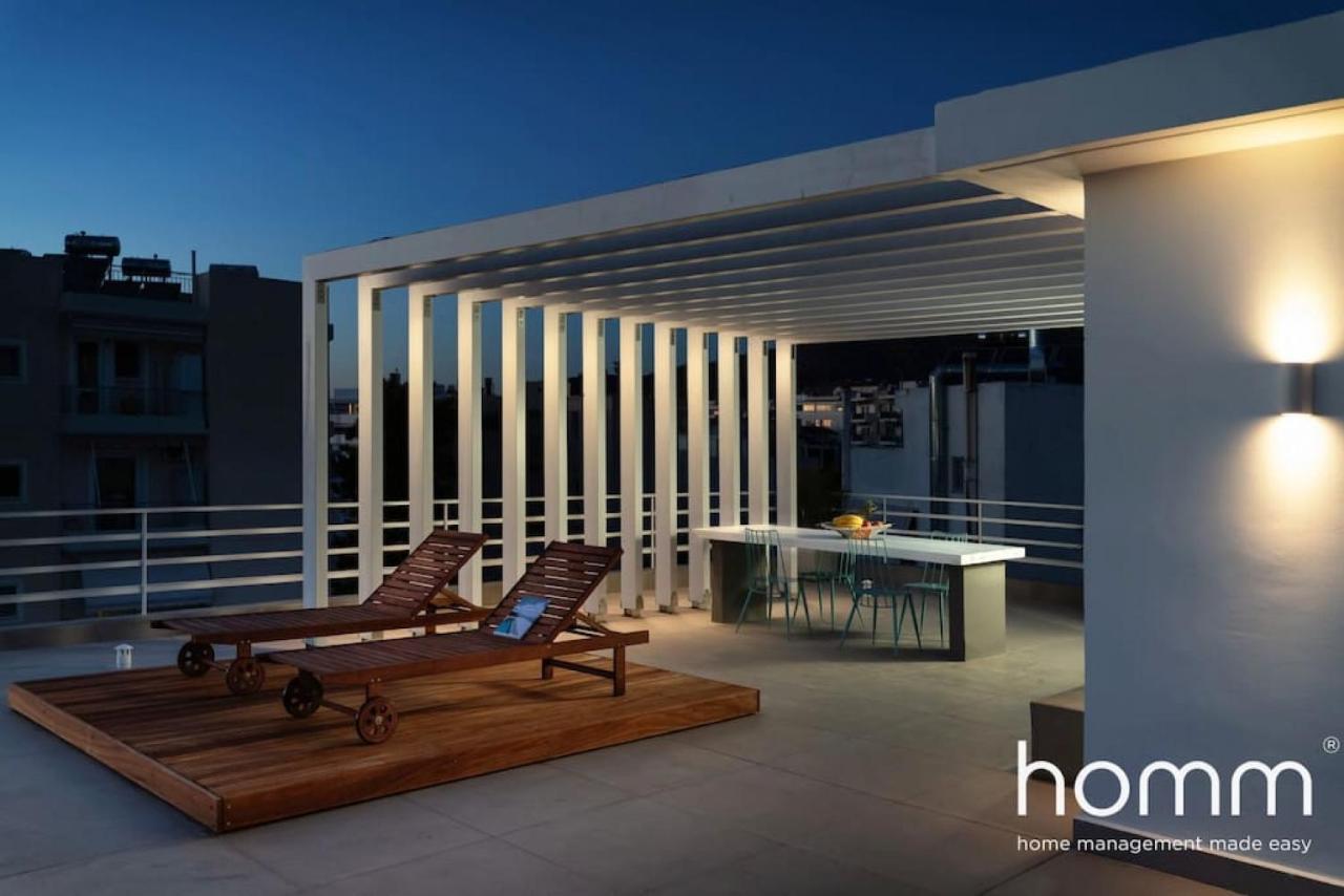 아테네 Brand New Homm Penthouse In Ano Glyfada, Dilou 아파트 외부 사진