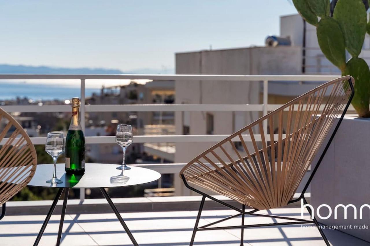 아테네 Brand New Homm Penthouse In Ano Glyfada, Dilou 아파트 외부 사진