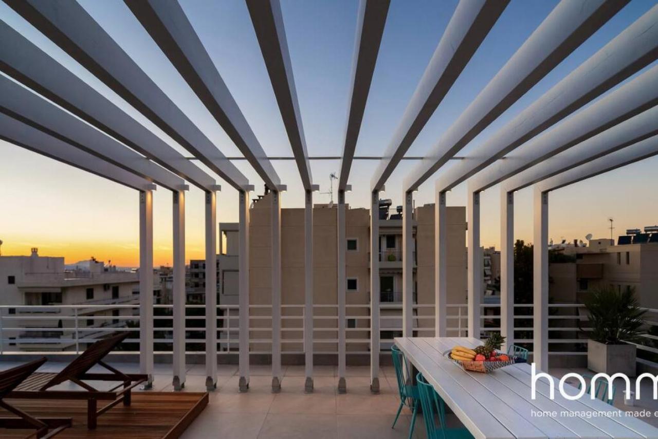 아테네 Brand New Homm Penthouse In Ano Glyfada, Dilou 아파트 외부 사진