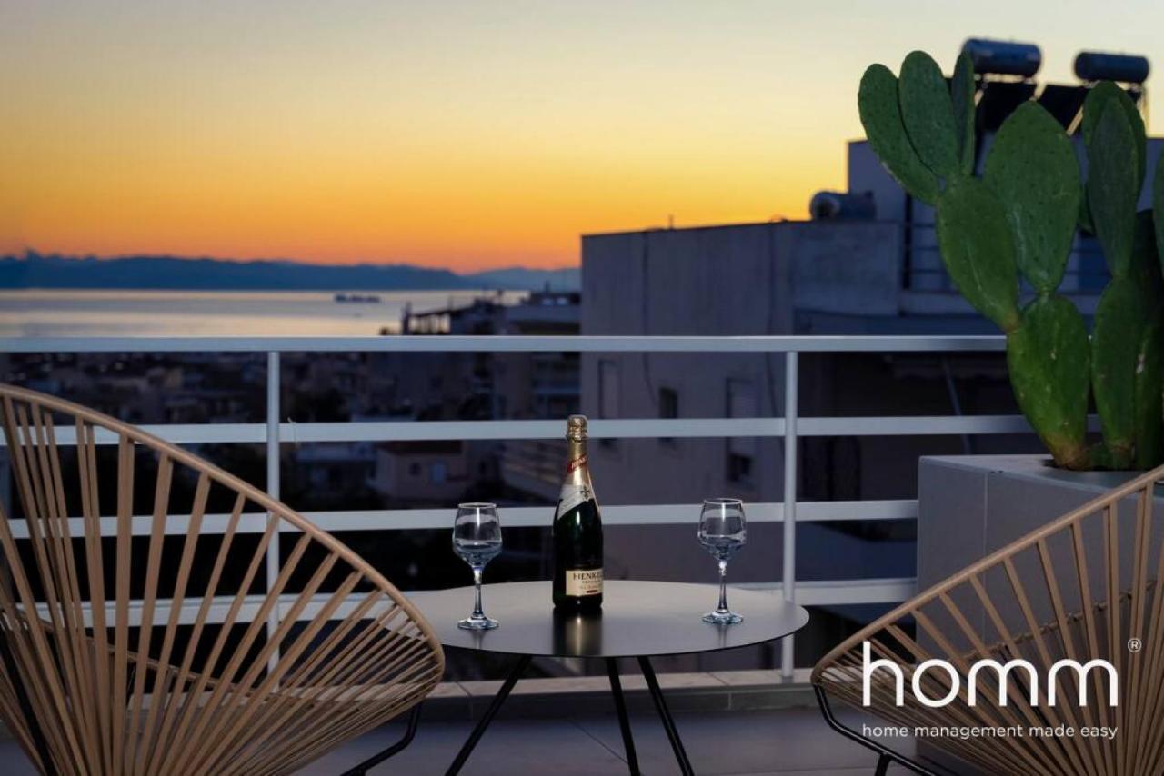 아테네 Brand New Homm Penthouse In Ano Glyfada, Dilou 아파트 외부 사진