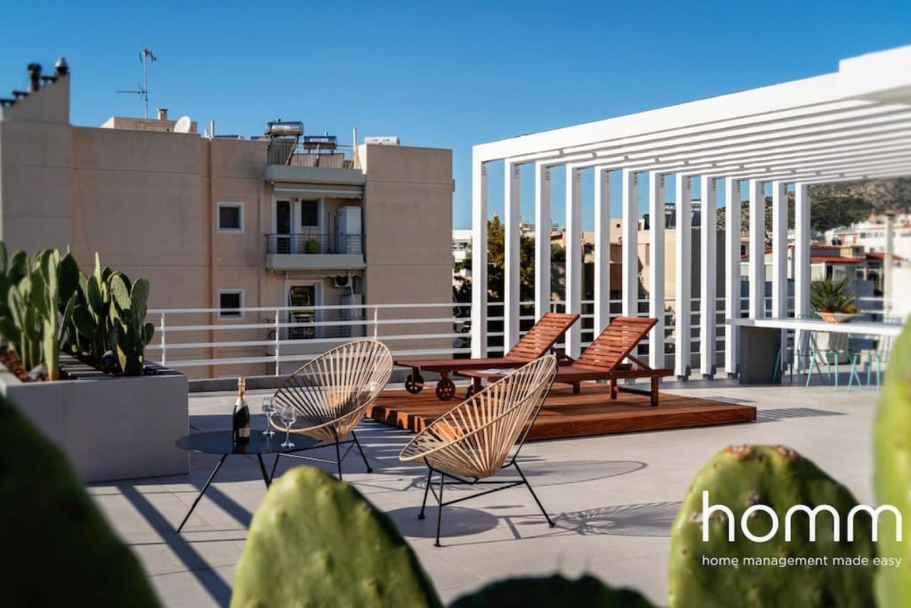 아테네 Brand New Homm Penthouse In Ano Glyfada, Dilou 아파트 외부 사진